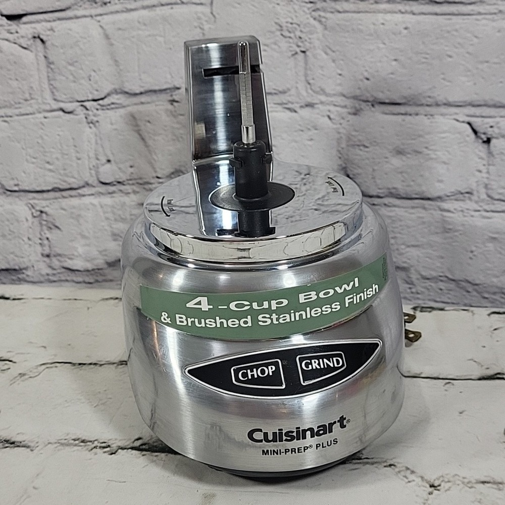 Cuisinart Mini Prep Plus Food Processor Motor Base DLC-4CHB Silver Replacement